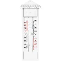 TFA Maxi-Mini-Thermometer 23cm weiß