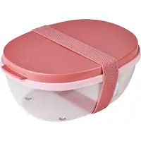 Mepal salatbox ellipse - vivid mauve