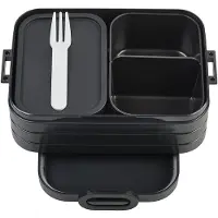 Mepal Bento Brotdose mit fächern Take a Break midi - Nordic black