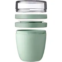 Mepal Brotdose On The Go Ellipse Mini Nordic Sage 300 ml + 120 ml