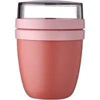 Mepal Lunchpot Ellipse mini - Vivid mauve - Müsli to go becher - joghurt becher