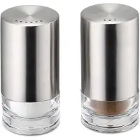 Weis Salz-/Pfefferstreuer Set Edelstahl / Acryl