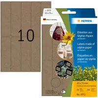 Herma Graspapier Vielzweck-Etiketten