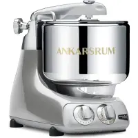 Ankarsrum AKM6230, 7 l, Silber, Edelstahl, Drehregler, 3,5 l, Edelstahl, Mixen