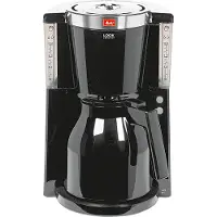 Melitta Look IV Therm Selection, Filterkaffeemaschine, Gemahlener Kaffee, 1000 W, Schwarz