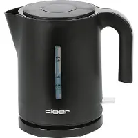 Cloer 4120, 1,2 l, 2200 W, Schwarz, Wasserstandsanzeige, Überhitzungsschutz, Drahtlos