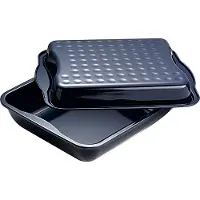 Dr. Oetker Bratform Kreativ mit Deckel 40 x 34 cm