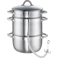 Schulte Ufer Schulte-Ufer 67940-26 Multifunktions-Entsafter Loop, Dampfentsafter, 26 cm Durch