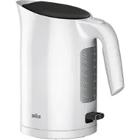 Braun WK 3110 WH, 1,7 l, 3000 W, Weiß, Wasserstandsanzeige, Drahtlos