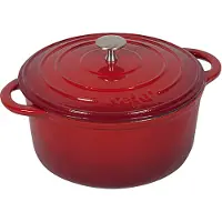 kela Bräter Calido 4l 11,5cm Ø24cm rot/beige