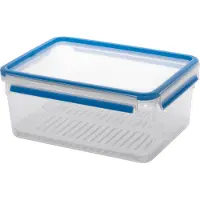 EMSA CLIP & CLOSE FRISCHHALTEDOSEN, Box, Rechteckig, 3,7 l, Transparent, Polypropylen (PP), Thermoplastisches Elastomer (TPE), Deutschland