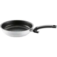 Fissler Bratpfanne Adamant Premium 24 cm – Edelstahl beschichtet, antihaftend, kratzfest, Induktion