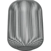 Blomus Lito Laterne L Steel Gray - , Grau, für Wohnzimmer, Metall
