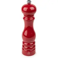 Peugeot Salzmühle PARIS 22cm Buchenholz Passionsrot uSelect Stahlmahlwerk