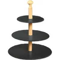Kesper Etagere Schiefer 3-stöckig