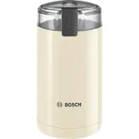 Bosch Elektrische Kaffeemühle mit 180 W Leistung TSM6A017C, Creme