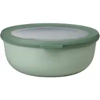 Mepal Multischüssel Cirqula - Mikrowellengeschirr - Multikom 1250 ml - Nordic sage - Meal prep box