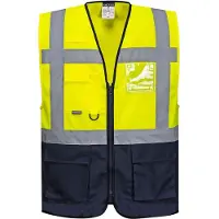 Portwest Warnweste mit vielen Taschen Gelb XS
