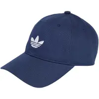 Adidas Baseball Cap ORIGINALS "CAP AC", Damen, blau (night indigo, weiß), Caps Baseball Cap, für Erwachsene, sportlicher Stil, aus Baumwolle