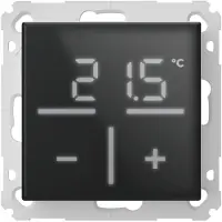 Homematic IP Glas-Wandthermostat, schwarz