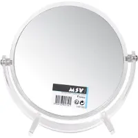 MSV 3700703957201, Freistehend, Rund, Tisch, Grau, Polystyrene, Grau