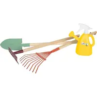 Small Foot Gartenwerkzeug-Set mit Gießkanne Tiny Garden 1 St