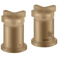 Hansgrohe Fertigmontageset Axor Citterio 2-L-W-Ran-Arm, m TH, KrG, brush. bron