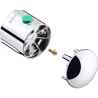 Hansgrohe HG Ecostat Absperrgriff edelmatt ECOSTAT edelmatt