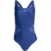Adidas - Women's 3 Bar Logo C-Back Suit - Badeanzug Gr 34 blau