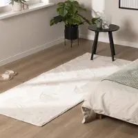 NATURL. Flauschiger Läufer - Cozy Creme 80x200cm