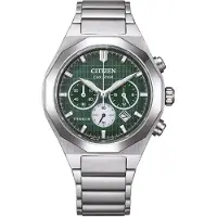 Citizen CA4691-59X Chronograph Uhr Herrenuhr Titan Chrono Datum silber