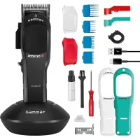 GAMMA PIÙ Gamma+ Boosted Up Haarschneidemaschine DLC-Klinge 7.200 U/min inkl. 4 Aufsteckkämme