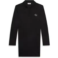 Calvin Klein Jeans Lv047d214g Langärmliges Kurzes Kleid