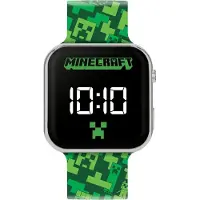 Peers Hardy Minecraft Casual LED-Uhr Bunt Unisize