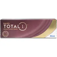 Total 1 (30er Packung) Tageslinsen (4.75 dpt & BC 8.5) für Allergiker & trockenere Augen
