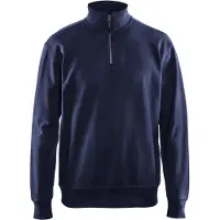 Blakläder Sweatshirt mit Trucker-Kragen