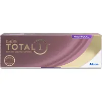 Alcon Total 1 Multifocal (90er Packung) Tageslinsen (-0.75 dpt, Addition Medium (1.50-2.00) & BC 8.5)