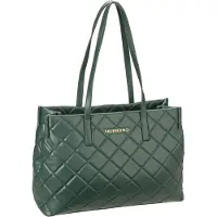 Mario Valentino Schultertasche Damen in Grün – Mit Laptopfach & Reißverschluss