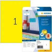 Herma Farbige Etiketten A4 ablösbar