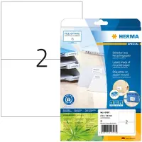 Herma Etiketten permanent 210 x 148 mm naturweiss 20 Bl 40 Etik.