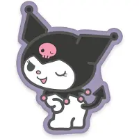 Herding : Animation: Hello Kitty - Kuromi Pillow (Purple) 100% Polyester