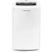 Trotec Klimagerät PAC 3910 X – 3,9 kW (13.300 BTU), 3-in-1: Kühlen, Entfeuchten, Ventilieren, für Räume bis 130 m³, inkl. Zubehör & Fernbedienung