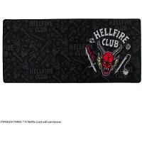 Cinereplicas Stranger Things-hellfire Club Mauspad Schwarz Schwarz One Size