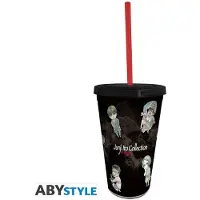 Ito, Junji Bicchiere con Cannuccia 470ml Junji Ito : Chibi Art