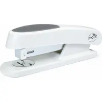 Rapesco 1483 Eco Sting Ray Halbstreifen Heftgerät mit 1.000 Stück 24/6mm Heftklammern (Soft Wei