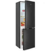 Exquisit Kühl-Gefrierkombination KGC231-60-E-050C inoxlook-az | 157 l Nutzinhalt | 4-Sterne-Gefrieren | Alarm