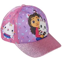 Gabby's Dollhouse Premium Kappe, Rosa Glitzer