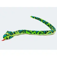 Semo Plüschtier Schlange 150cm, grün, Kuscheltiere Stofftiere Schlangen Reptilien Kriechtiere