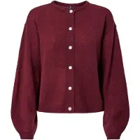 Pieces Strickjacke in Tawny Port | Gr.: XL