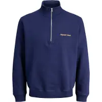 Jack & Jones Sweatshirt Mit Halbem Reißverschluss